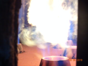 Figure 1 - Rolling flames