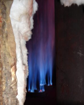 Flames after revamp