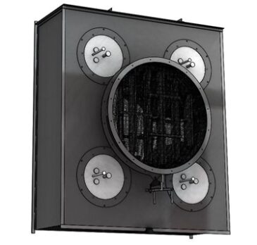 Common plenum with a single inlet damper